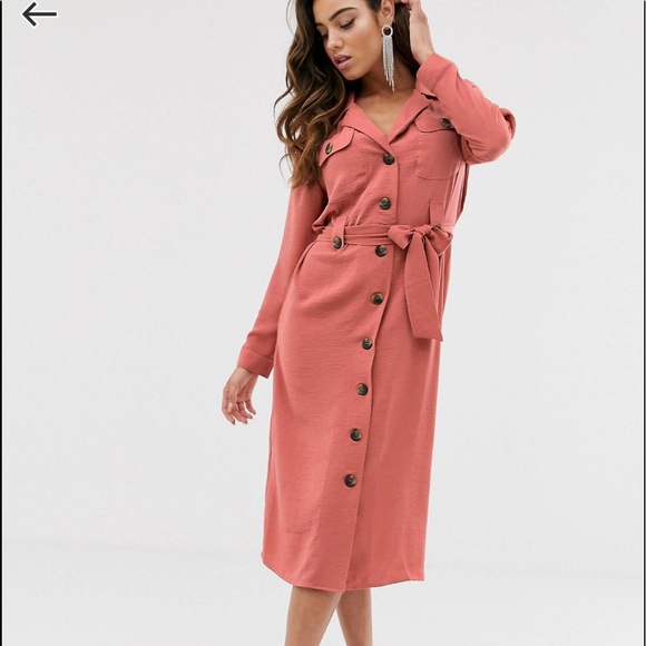 ASOS Dresses & Skirts - Midi button down dress